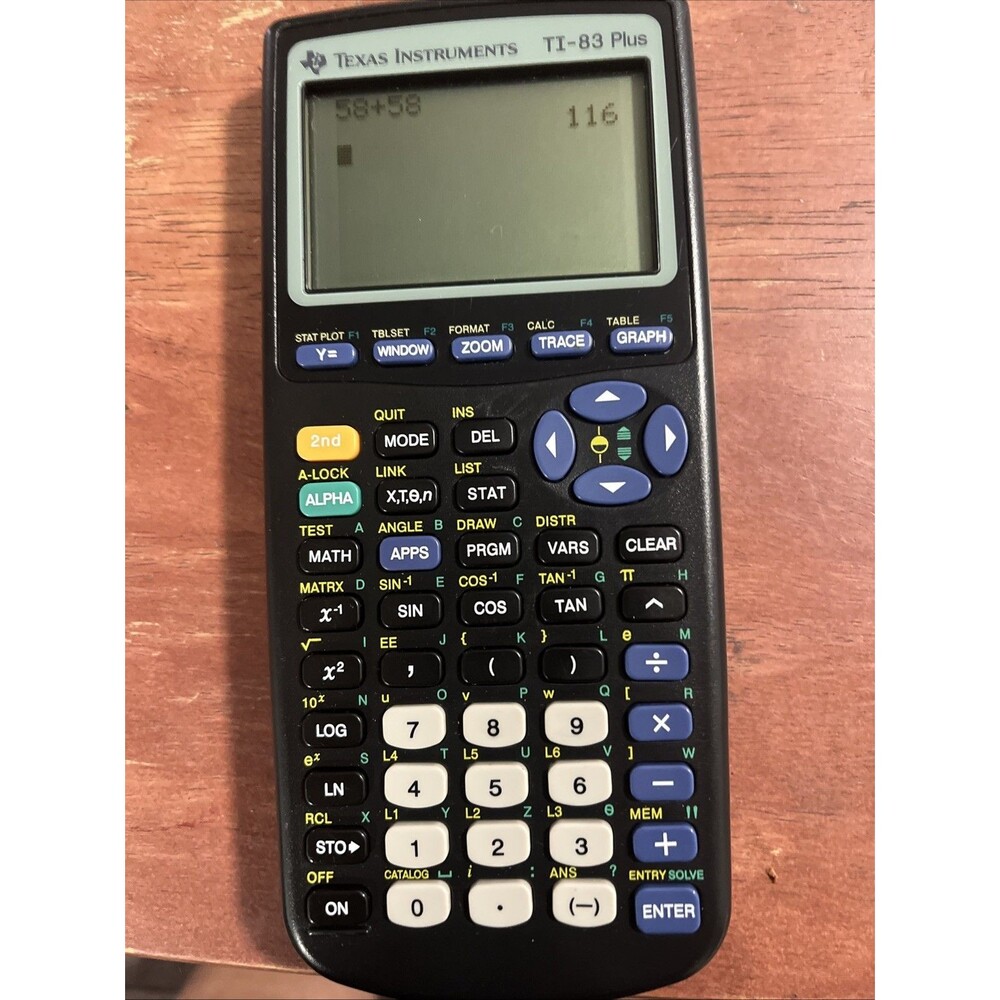 Texas Instruments TI-83 Handheld Graphing Calculator
